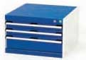 Bott Cubio 3 Drawer Cabinet 650W x 650D x 400mmH 40019146.**